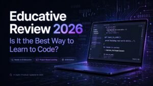 Educative interactive coding courses platform review 2026