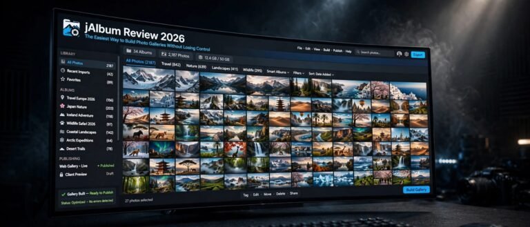 jAlbum photo gallery software for creating web albums