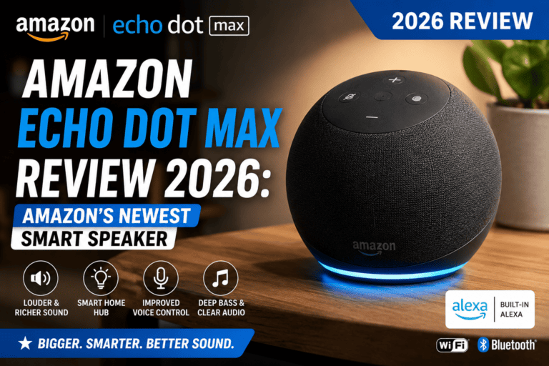 Amazon Echo Dot Max smart speaker with Alexa