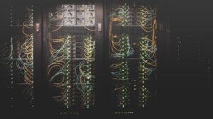Data center network cables representing NordLocker encrypted file storage review 2026