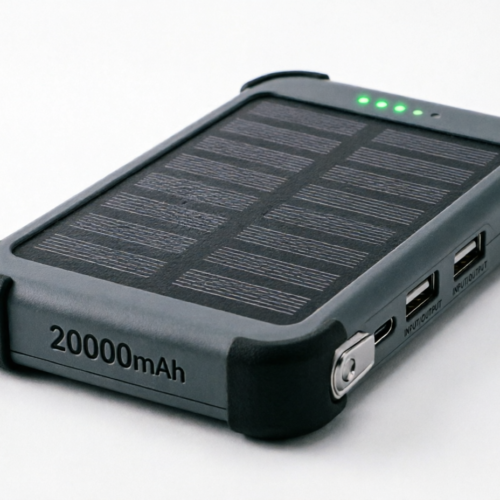 20000mAh Solar Power Bank with Fast Charging