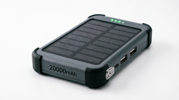 1786988370 20000mAh Solar Power Bank with Fast Charging