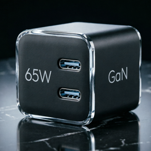 1786988865 65W GaN Fast Charger with Dual USB-C Ports