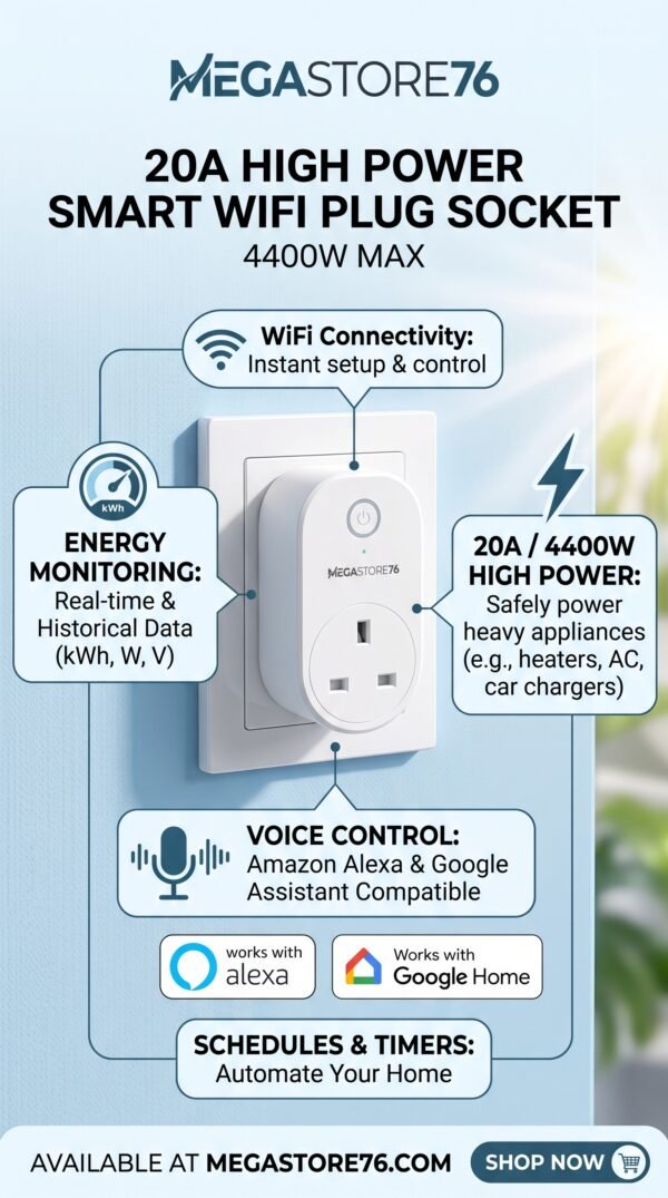 Gemini_Generated_Image_1ec3ct1ec3ct1ec3 20A Smart WiFi Plug Socket Energy Monitoring Alexa Google Home 4400W High Power