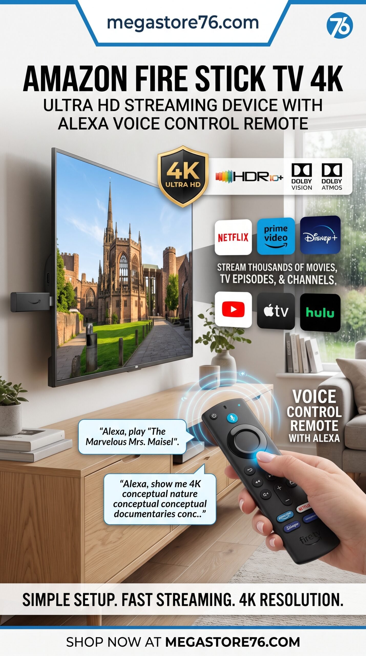 Amazon Fire Stick TV 4K