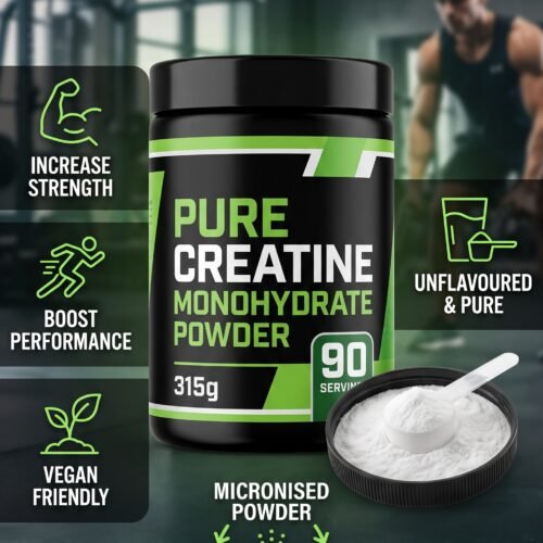 Gemini_Generated_Image_3n3j8j3n3j8j3n3j Pure Creatine Monohydrate Powder 315g (90 Servings)