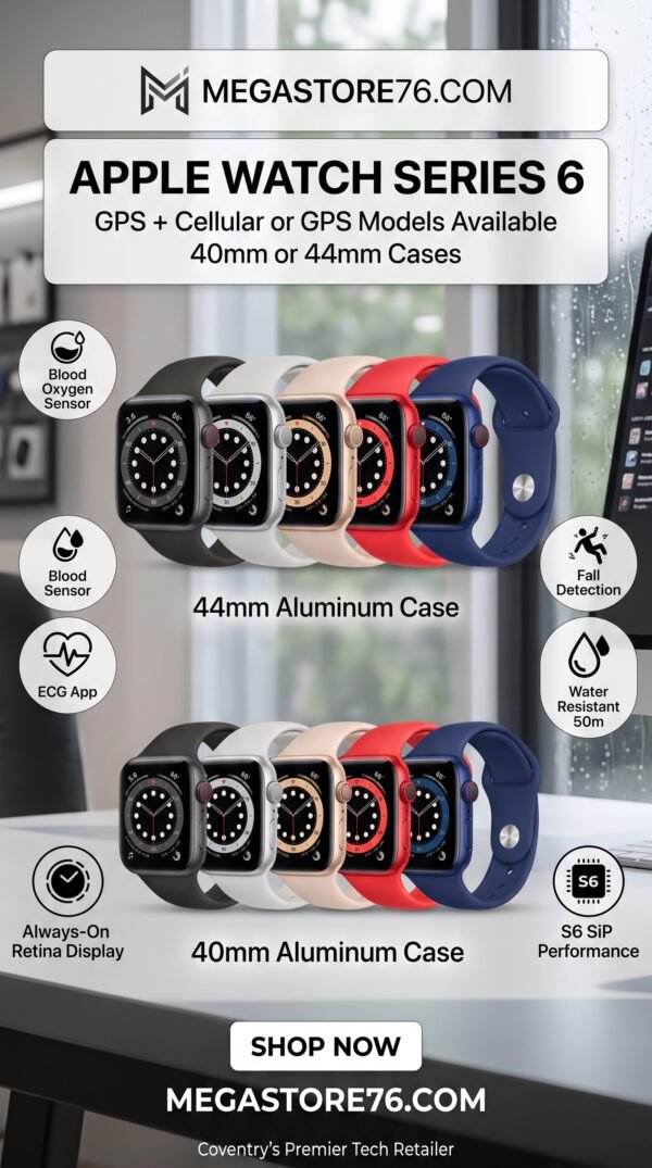 Gemini_Generated_Image_3nf3u03nf3u03nf3 Apple Watch Series 6 Smartwatch - Various Colours - 40&44mm