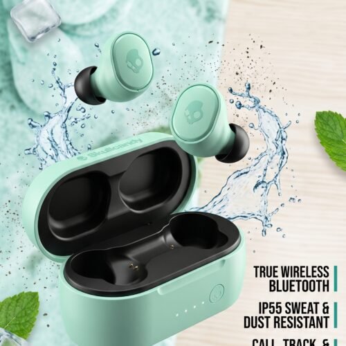 Skullcandy Sesh Evo True Wireless Earphones Bluetooth Earbuds - IP55 - Mint