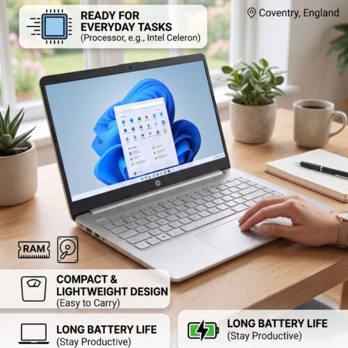 HP 14s-dq0518sa Laptop – Compact, Reliable, and Ready for Everyday Use