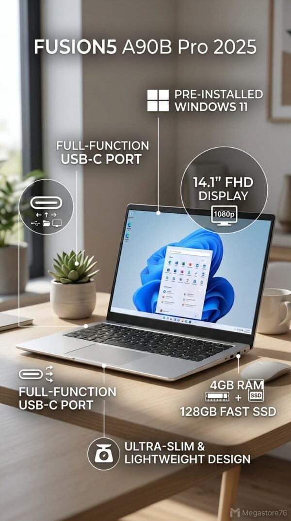 Gemini_Generated_Image_7bz2j47bz2j47bz2 14.1" Windows 11 Laptop 4GB RAM 128GB FHD USB-C Fusion5 A90B+ Pro 2025