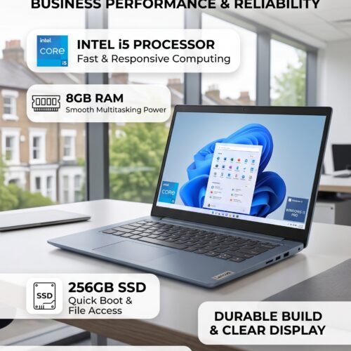 Lenovo MT 81AX BU Laptop Intel i5 8GB Ram 256GB SSD Win 11 Pro