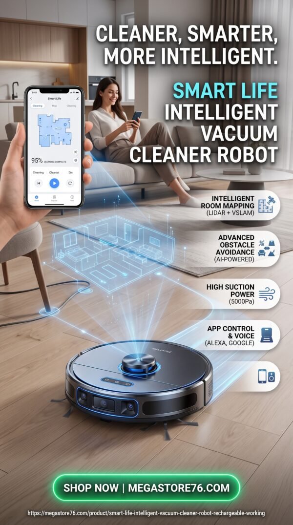 Gemini_Generated_Image_a1mtgua1mtgua1mt Smart Life Intelligent Vacuum Cleaner Robot Rechargeable Working