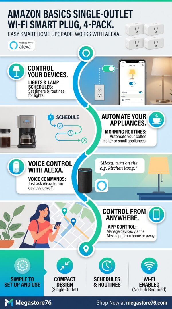 Gemini_Generated_Image_dxf3lidxf3lidxf3 Amazon Basics Single Outlet Indoor Wi-Fi Smart Plug, Works with Alexa 4 Pack