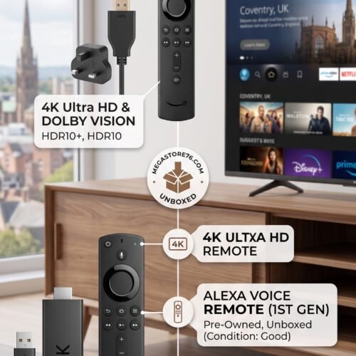 Gemini_Generated_Image_h38zfuh38zfuh38z Amazon Fire Stick TV 4K Ultra HD Firestick Streaming + Remote - 1st Gen UNBOXED