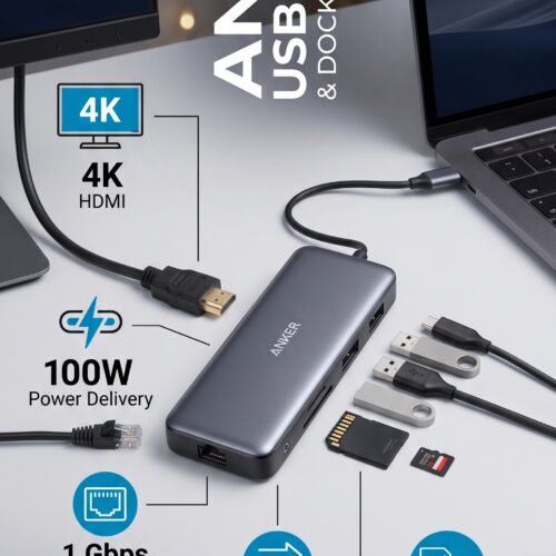Anker 8-in-1 USB-C Hub / Docking Station