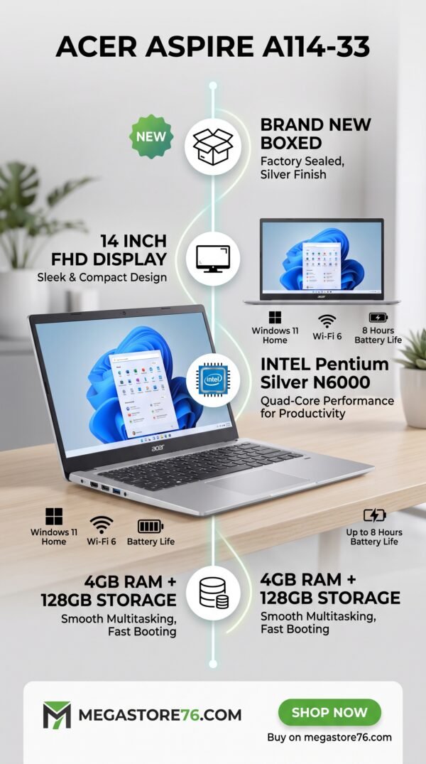 Gemini_Generated_Image_z4923uz4923uz492 Acer Aspire A114-33-po39 Brand New Boxed Silver 14" Intel N6000 4GB 128GB