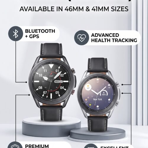 Samsung Galaxy Watch 46mm 41mm SM-R840 Bluetooth GPS Smartwatch - Excellent