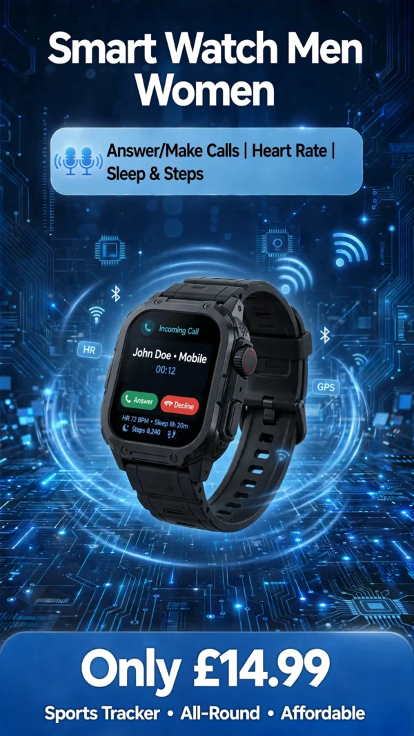 smart_watch_marketing Smart watch Men Women with Answer/Make Call/Heart Rate/Sleep/Sports/Step Counter