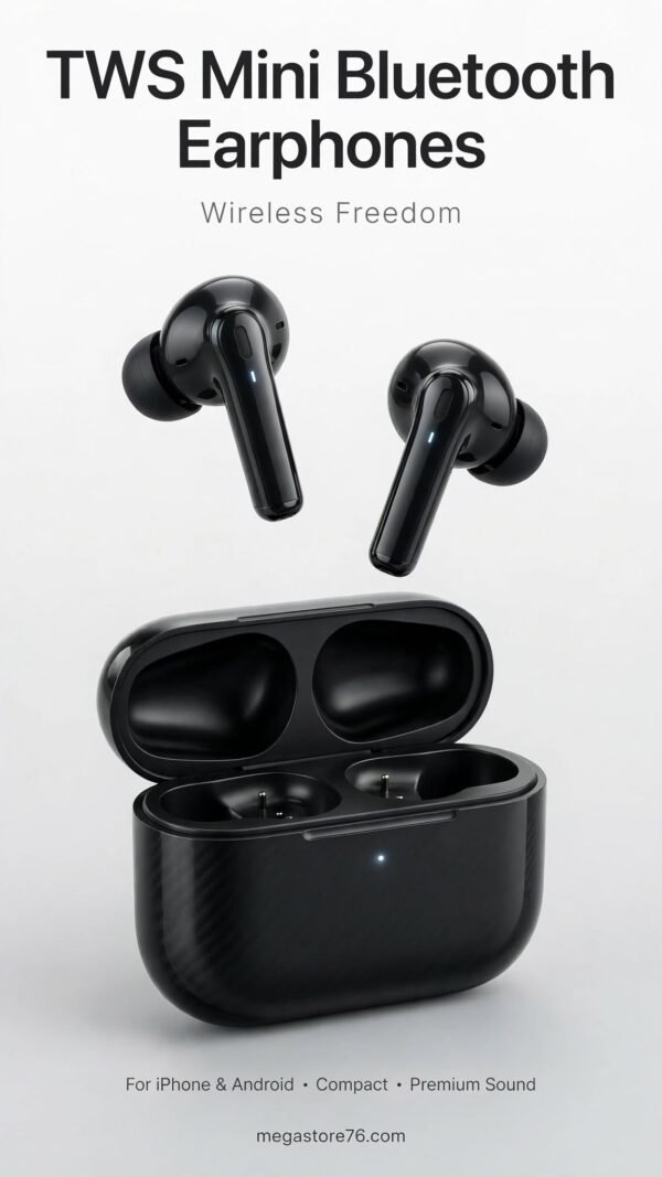 tws_mini_earphones Bluetooth Earphones TWS Mini Wireless Headphones In-Ear Buds For iPhone Android