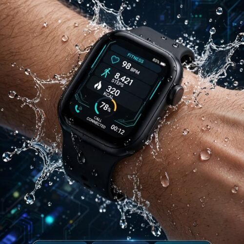 V69 1.85" Smart Watch with Bluetooth Call – Health, Fitness & IP68 Waterproof