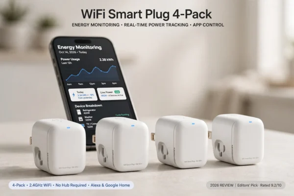wifi_smart_plug_hero WiFi Smart Plug 4-Pack with Energy Monitoring