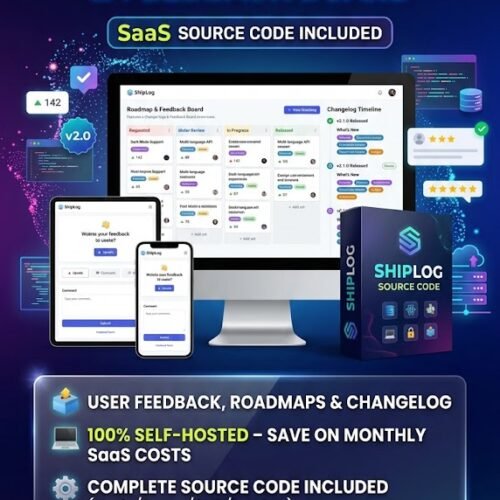 Shiplog Shiplog — Self-Hosted Changelog & Feedback Board (Source Code)