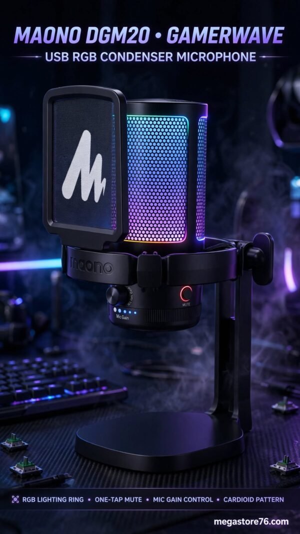 maono_dgm20_gaming_microphone MAONO DGM20 USB Microphone