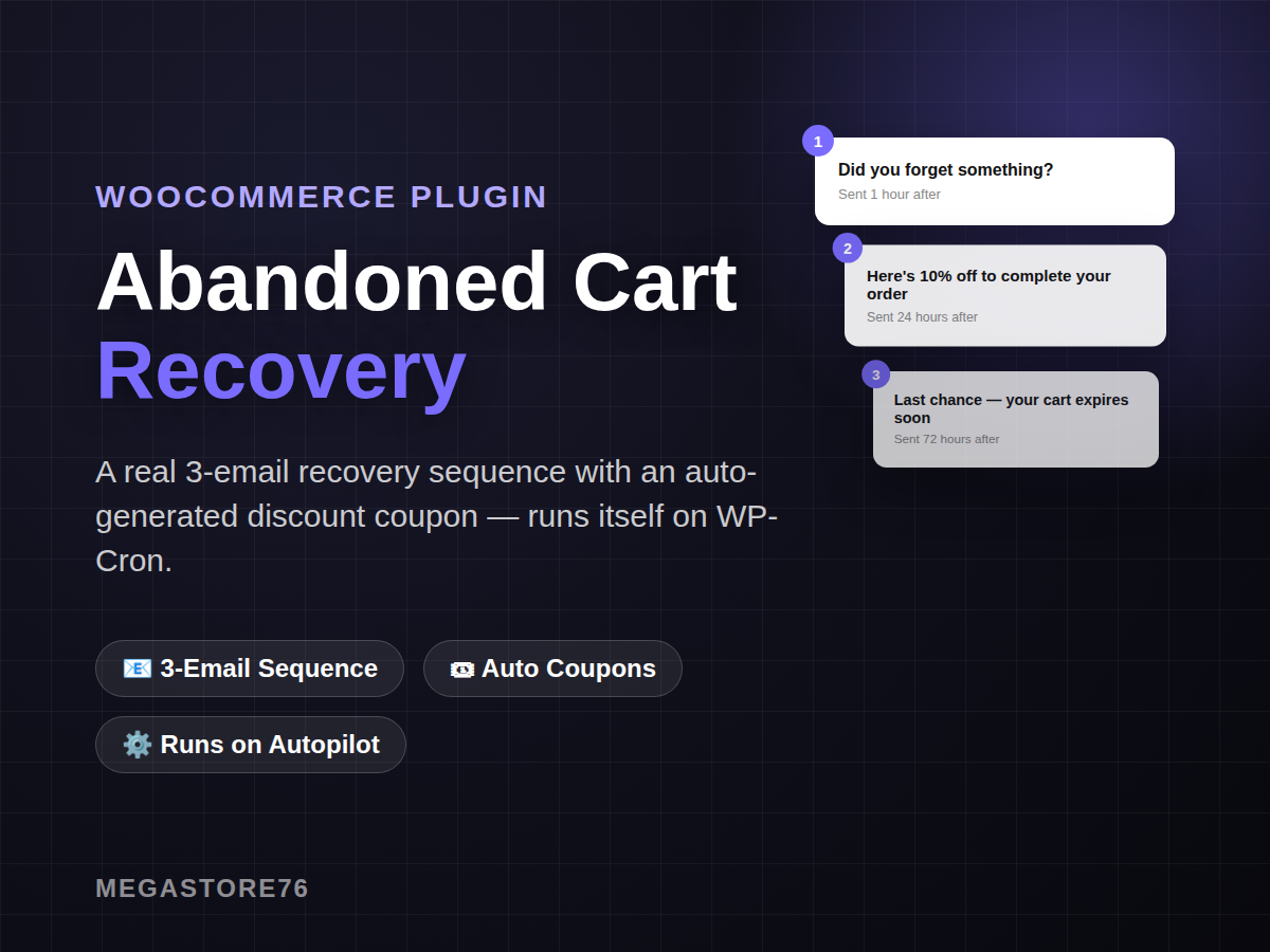 Abandoned Cart Recovery