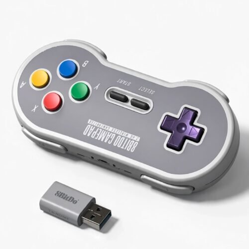 8BitDo SN30 2.4G Wireless Gamepad (Retro SNES/SFC Style)