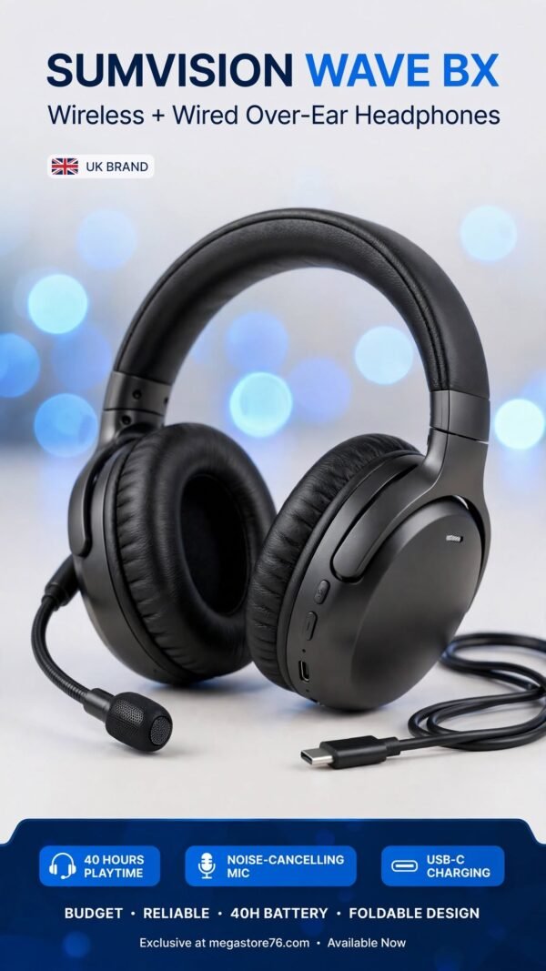 sumvision_wave_bx_hero Sumvision Wave BX Wireless Bluetooth Headphones