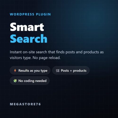 Smart Search WordPress plugin