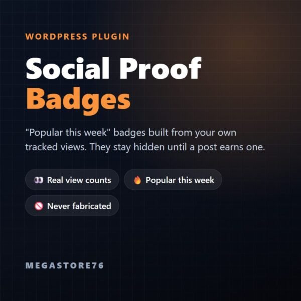 social-proof-badges-card Social Proof Badges WordPress plugin
