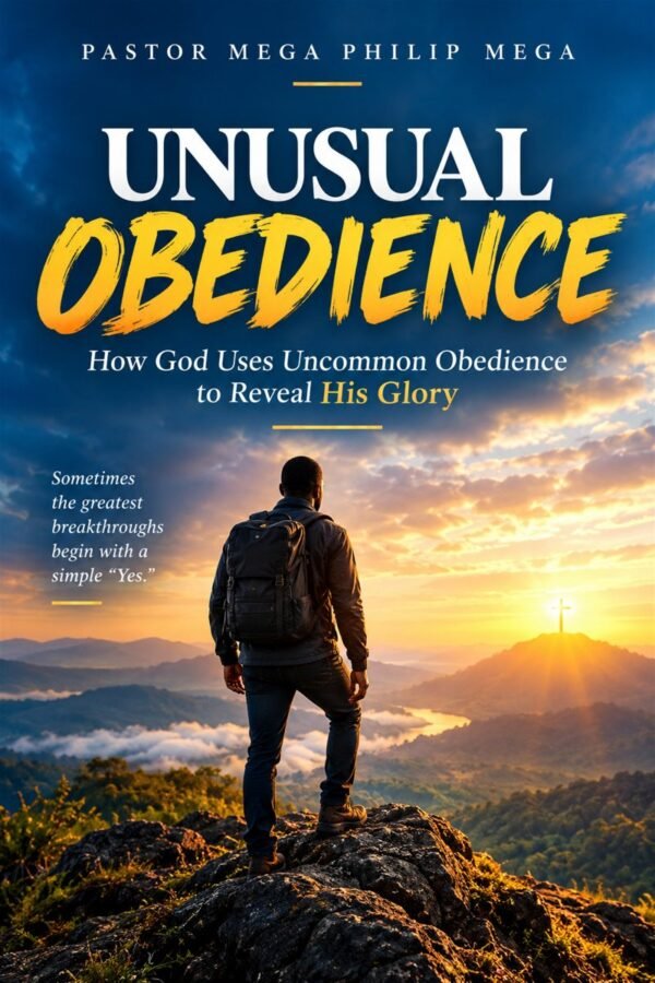 unusual-obedience-book-cover Unusual Obedience by Pastor Mega Philip Mega, book cover